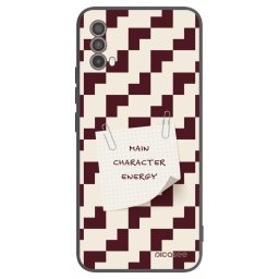 Fekete szilikon tok az alábbi mobiltelefonokra Motorola Moto E40 - Lead Role