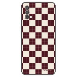 Fekete szilikon tok az alábbi mobiltelefonokra Motorola Moto E40 - Checked Away