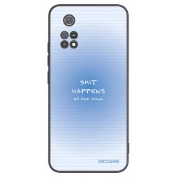 Fekete szilikon tok az alábbi mobiltelefonokra Xiaomi Poco M4 Pro - Oops Memo