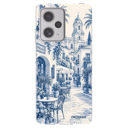 Átlátszó szilikon tok az alábbi mobiltelefonokra Xiaomi Redmi Note 12 Pro+ 5G - Calle Azul