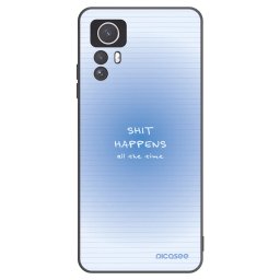 Fekete szilikon tok az alábbi mobiltelefonokra Xiaomi Redmi Note 12S - Oops Memo