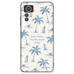 Fekete szilikon tok az alábbi mobiltelefonokra Xiaomi Redmi Note 12S - Slow Tide