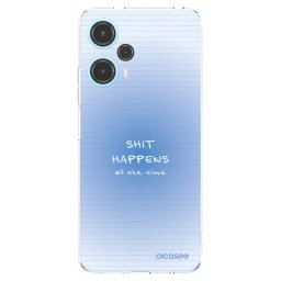 Átlátszó szilikon tok az alábbi mobiltelefonokra Xiaomi Poco F5 - Oops Memo