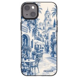 Fekete szilikon tok az alábbi mobiltelefonokra Apple iPhone 15 Plus - Calle Azul
