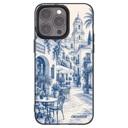 Fekete szilikon tok az alábbi mobiltelefonokra Apple iPhone 15 Pro Max - Calle Azul