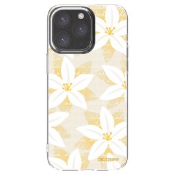 Átlátszó szilikon tok az alábbi mobiltelefonokra Apple iPhone 15 Pro Max - Island Leave
