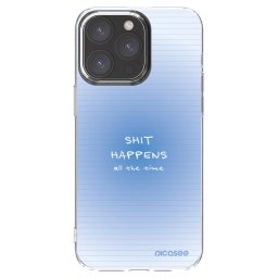 Átlátszó szilikon tok az alábbi mobiltelefonokra Apple iPhone 15 Pro Max - Oops Memo