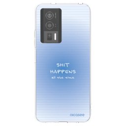 Átlátszó szilikon tok az alábbi mobiltelefonokra Xiaomi Poco F5 Pro 5G - Oops Memo
