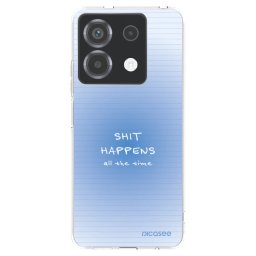 Átlátszó szilikon tok az alábbi mobiltelefonokra Xiaomi Poco X6 - Oops Memo