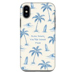 Fashion Case Apple iPhone X/XS - Slow Tide