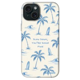 Fashion Case MagSafe Apple iPhone 15 - Slow Tide