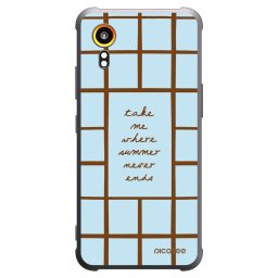 Fekete szilikon tok az alábbi mobiltelefonokra Samsung Galaxy XCover 7 - Shutter Season