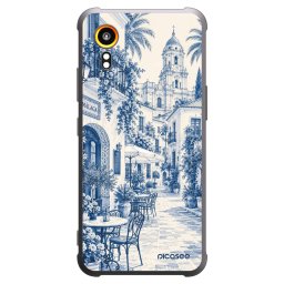 Fekete szilikon tok az alábbi mobiltelefonokra Samsung Galaxy XCover 7 - Calle Azul