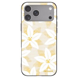 Fekete szilikon tok az alábbi mobiltelefonokra Apple iPhone 18 Pro Max - Island Leave