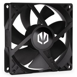 Endorfy Zephyr 92, ventilátor, 92 mm, FDB csapágy, magasság 25 mm, 12 V, fekete