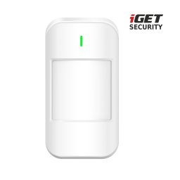 iGET SECURITY MP1 – Vezeték nélküli PIR mozgásérzékelő az iGET SECURITY M6 riasztórendszerhez, állítható érzékenység, nem érzékeli az állatokat