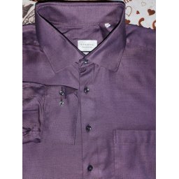 Eterna Meisterhaft 1863 comfort fit lila szőttes ing, 48