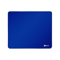 C-TECH MP-01 egérpad, kék, 320x270x4 mm, varrott szegélyekkel