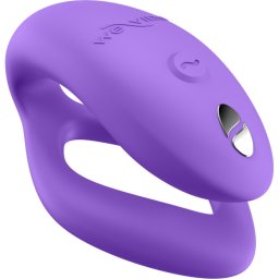 We-Vibe Sync O páros vibrátor csiklóizgatással, újratölthető világoslila