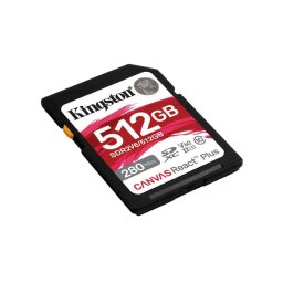 Memória-kártya 512GB microSDXC Class10 Kingston Canvas React Plus PN: SDR2V6_512GB