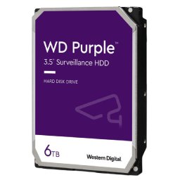6TB 3,5 HDD SATA3 Western Digital Caviar Purple PN: WD64PURZ