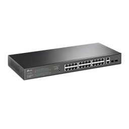 28 Port Switch TP-LINK TL-SG1428PE 28-Port Gigabit Easy Smart Switch with 24-Port PoE+ PN: TL-SG1428PE