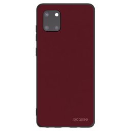 Fekete szilikon tok az alábbi mobiltelefonokra Samsung Galaxy Note 10 Lite N770F - Burgundy red
