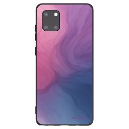 Fekete szilikon tok az alábbi mobiltelefonokra Samsung Galaxy Note 10 Lite N770F - Silk