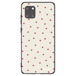 Fekete szilikon tok az alábbi mobiltelefonokra Samsung Galaxy Note 10 Lite N770F - Little Love