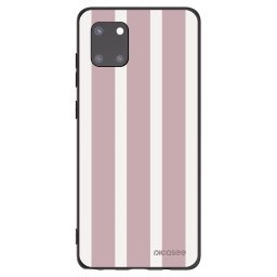 Fekete szilikon tok az alábbi mobiltelefonokra Samsung Galaxy Note 10 Lite N770F - Velvet sun