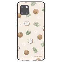 Fekete szilikon tok az alábbi mobiltelefonokra Samsung Galaxy Note 10 Lite N770F - Coconut Breeze