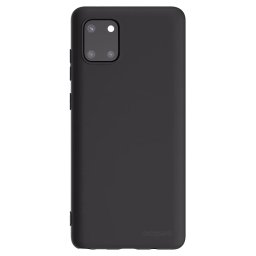 Fekete szilikon tok az alábbi mobiltelefonokra Samsung Galaxy Note 10 Lite N770F - Clear