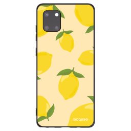 Fekete szilikon tok az alábbi mobiltelefonokra Samsung Galaxy Note 10 Lite N770F - Limoncella