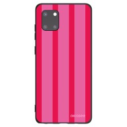 Fekete szilikon tok az alábbi mobiltelefonokra Samsung Galaxy Note 10 Lite N770F - Hot tropic