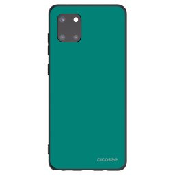 Fekete szilikon tok az alábbi mobiltelefonokra Samsung Galaxy Note 10 Lite N770F - Emerald Mist
