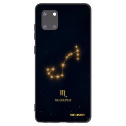 Fekete szilikon tok az alábbi mobiltelefonokra Samsung Galaxy Note 10 Lite N770F - SCORPIO