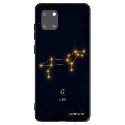 Fekete szilikon tok az alábbi mobiltelefonokra Samsung Galaxy Note 10 Lite N770F - LEO