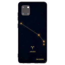 Fekete szilikon tok az alábbi mobiltelefonokra Samsung Galaxy Note 10 Lite N770F - ARIES
