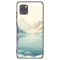 Fekete szilikon tok az alábbi mobiltelefonokra Samsung Galaxy Note 10 Lite N770F - NOTHERN SILENCE