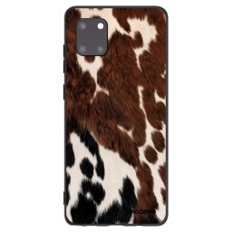 Fekete szilikon tok az alábbi mobiltelefonokra Samsung Galaxy Note 10 Lite N770F - Rust