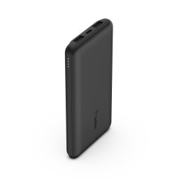 Belkin BOOST CHARGE USB-C hordozható akkumulátor, 10 000 mAh, 15 W, fekete