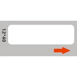 Niimbot címkék RP 12x40mm 160db fehér a D11 és D110 modellekhez