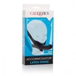 Calexotics - Accomodator dildós fejhám (fekete)