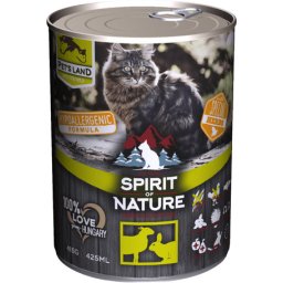 Spirit of Nature Cat bárány- és nyúlhúsos konzerv (4 x 415 g) 2.07kg