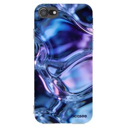 Átlátszó szilikon tok az alábbi mobiltelefonokra Apple iPhone SE 2020 - Iris liquid