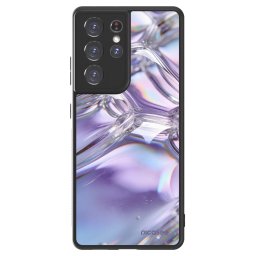 ULTIMATE CASE Samsung Galaxy S21 Ultra 5G G998B - készülékre - Iridescent bubbles