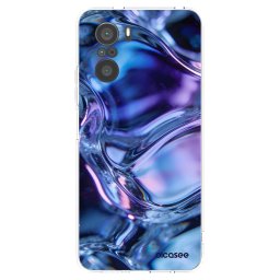 Átlátszó szilikon tok az alábbi mobiltelefonokra Xiaomi Poco F3 - Iris liquid