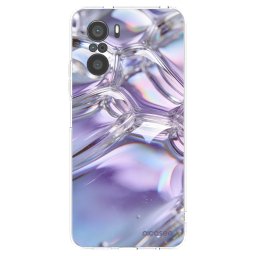 Átlátszó szilikon tok az alábbi mobiltelefonokra Xiaomi Poco F3 - Iridescent bubbles