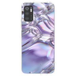 Átlátszó szilikon tok az alábbi mobiltelefonokra Xiaomi Poco M3 Pro 5G - Iridescent bubbles