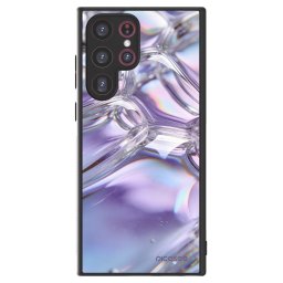 ULTIMATE CASE Samsung Galaxy S22 Ultra 5G - készülékre - Iridescent bubbles